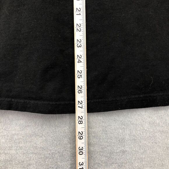 Bucees T Shirt Adult Size Small UFO Out of This World Long SLeeve Black Cotton - Picture 9 of 16